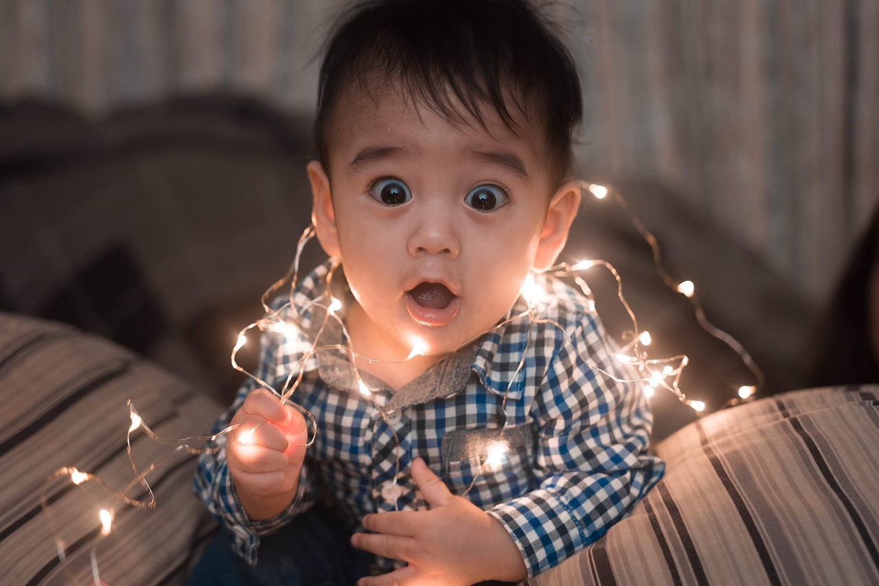 Magische Weihnachtsbeleuchtung
